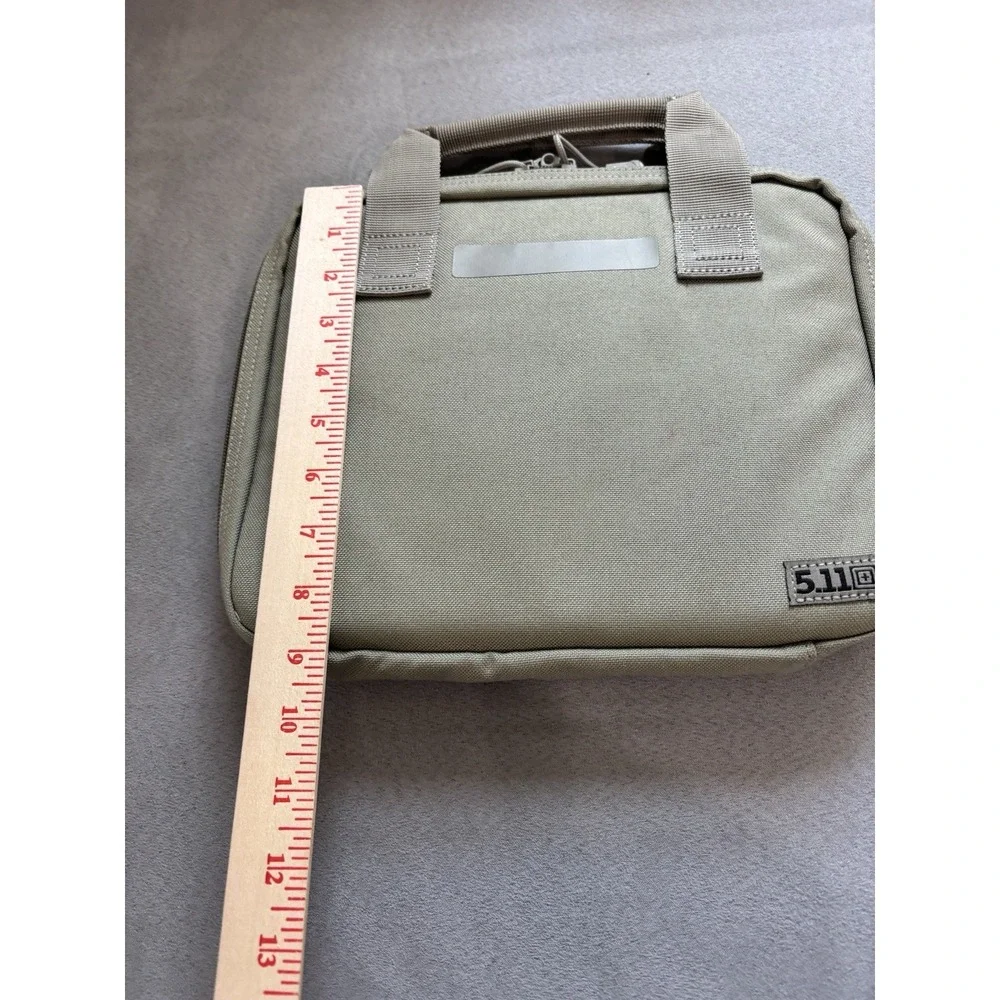 5.11 Tactical Single Pistol Case 58724 Green Tundra Range Bag Water Resistant